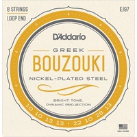 D'Addario EJ97 Greek Bouzouki Strings Nickel Plated Steel Wound 8 String Set J97