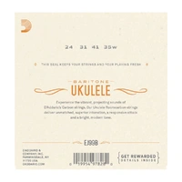 D'Addario EJ99B Pro-ArtǸ Carbon Ukulele Strings, Baritone