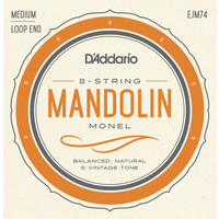 D'Addario EJM74 Monel Mandolin Strings, Medium, 11-40