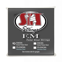 SIT Strings Pedal Steel Guitar Nickel Plated  Steel 10 String, .012 - .038 EME9th