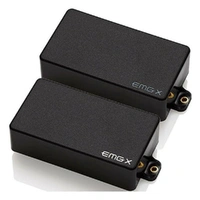 EMG 60X / 81X Active Custom  Humbucker Pickup set - black EMG60X81XSETBK 