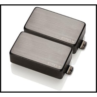 EMG 81X/60X Custom Humbucker Set Black Chrome Electric Guitar Pickup Set