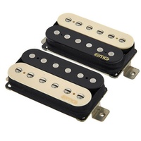  EMG Fat 55 Retro Active Electric Guitar Humbucker Pickup Set, Zebra