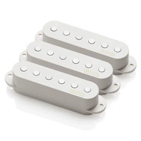 EMG SAV Active Single Coil Electric Guitar Pickup Set with Pots and Wiring White