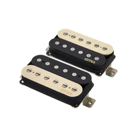 EMG Fat 55 Active Humbucker Electric Guitar Pickup with Pots and Wiring Zebra