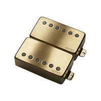 EMG 57/66 Active Humbucker Alnico V Guitar Pickup Set  Brushed Gold