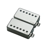 EMG 57 66 Active Humbucker Alnico V Guitar Pickup Long Shaft  Brushed Chrome