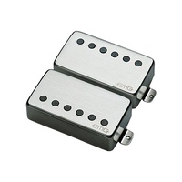 EMG 57 66 Active Humbucker Alnico V Guitar Pickup with Pots Wires Brushed Chrome