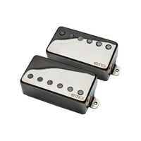 EMG 57TW 66TW Active Humbucker Guitar Pickup with Pots and Wiring Black Chrome