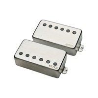 EMG 57TW 66TW Active Humbucker Guitar Pickup with Pots and Wiring Brushed Chrome