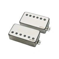 EMG 57TW 66TW Active Humbucker Guitar Pickup with Pots and Wiring Brushed Chrome