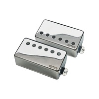 EMG 57TW 66TW Active Humbucker Electric Guitar Pickup with Pots and Wires Chrome