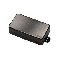 EMG 60A Active Humbucker Guitar Pickup with Pots and Wires Brushed Black Chrome