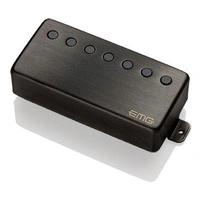 EMG 66-7H Active 7 String Guitar Pickup with Pots Wires Brushed Black Chrome