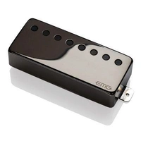 EMG 66-68 Active Humbucker 8 String Guitar Pickup with Pots Wires Black Chrome
