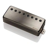 EMG 66-68 Active Humbucker 8 String Guitar Pickup with Pots Wires Brushed Chrome