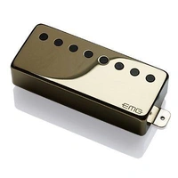 EMG 66-68 Active Humbucker 8 String Guitar Pickup with Pots and Wires Gold