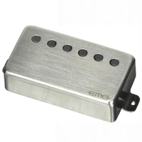 EMG 66 MetalWorks Active Alnico V Humbucker Guitar Pickup Brushed Chrome