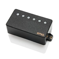 EMG 66TW Active Humbucker Guitar Pickup with Pots and Wiring Black 