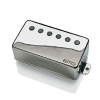 EMG 66TW Active Humbucker Guitar Pickup with Pots and Wiring Chrome