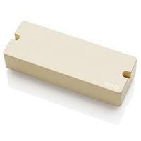 EMG Active Dual Mode Soapbar 8 String Guitar Pickup with Pots and Wiring Ivory