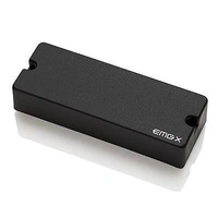 EMG Active X Preamp Soapbar 8 String Guitar Pickup with Pots and Wiring Black