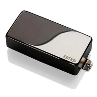 EMG 81-7HX Active X Preamp Humbucking 7 String Guitar Pickup with Pots and Wiring Black Chrome