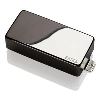 EMG 81-7HX Active X Preamp Humbucking 7 String Guitar Pickup with Pots and Wiring Chrome