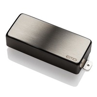 EMG 81-8H Active Humbucking 8 String Guitar Pickup with Pots and Wiring Brushed Chrome