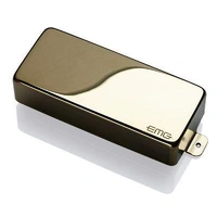 EMG 81-8H Active Humbucking 8 String Guitar Pickup with Pots and Wiring Gold