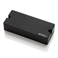 EMG 81-7X Active X Preamp Soapbar 7 String Guitar Pickup with Pots and Wiring Black