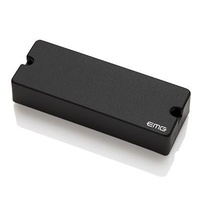 EMG 81-8 Active Soapbar 8 String Guitar Pickup with Pots and Wiring Black