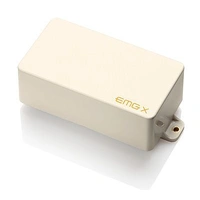 EMG 81TW-X Active X Preamp Humbucker Guitar Pickup with Pots and Wiring Ivory