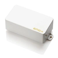 EMG 81TW-X Active X Preamp Humbucker Guitar Pickup with Pots and Wiring White