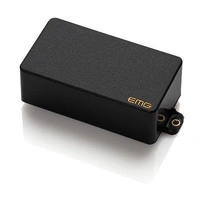 EMG 81TW-R Active Reversed Humbucker Guitar Pickup with Pots and Wiring Black