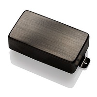 EMG 81X Active X Preamp Humbucker Guitar Pickup with Pots and Wiring Brushed Black Chrome
