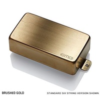 EMG 85-7HX Active X Preamp Humbucker 7 String Guitar Pickup with Pots and Wiring Brushed Gold