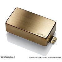 EMG 85-7HX Active X Preamp Humbucker 7 String Guitar Pickup with Pots and Wiring Brushed Gold