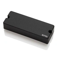 EMG 85-8 Active Soapbar 8 String Guitar Pickup with Pots and Wiring Black