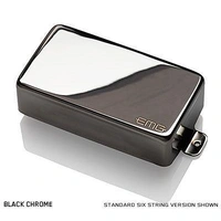 EMG 85X Active X Preamp Humbucker Guitar Pickup with Pots and Wiring Black Chrome