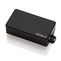 EMG 85X Active X Preamp Humbucker Guitar Pickup with Pots and Wiring Black