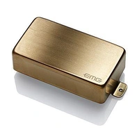 EMG 89 Active Humbucker Guitar Pickup with Pots and Wiring Brushed Gold