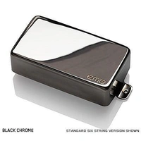 EMG 98X Active X Series Humbucker Guitar Pickup with Pots and Wiring Black Chrome