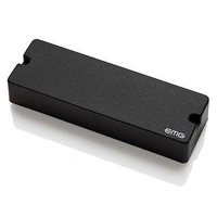 EMG 909 Active Soapbar 9 String Guitar Pickup with Pots and Wiring Black