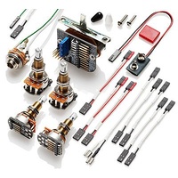 EMG 3 Pickups Push Pull Conversion Wiring Kit for Active Pickups Long Shaft