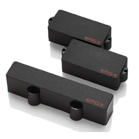 EMG FB Frank Bello Signature Active X Series Pickup Set with Pots and Wiring Black