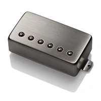 EMG H1A-B Bridge Passive Humbucker Guitar Pickup Brushed Chrome