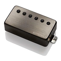 EMG H1-N Neck Passive Humbucker Guitar Pickup Brushed Black Chrome