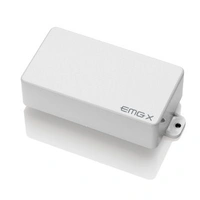 EMG HAX Active Humbucker Housing Single Coil Electric Guitar Pickup White