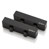 EMG JAX Active Jazz Bass Alnico V Pickup Set Black